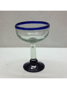 Copa Margarita Filo Cobalto (Mínimo 50 Piezas)